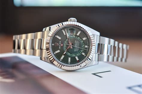 green face rolex sky dweller|rolex sky dweller ref 326934.